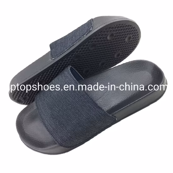 Sapatos de sandália deslizantes leves feitos de EVA Jeans parte superior
