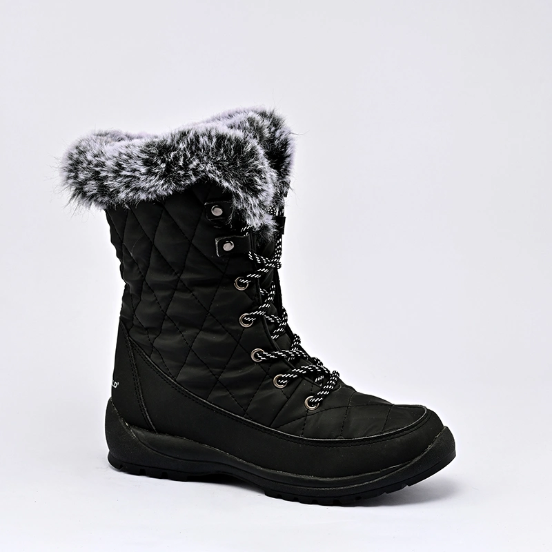 Women Thickened Fur Thermal Insulation Material Winter Boots Warm Snow Boots