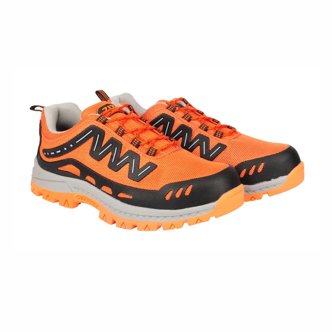 Bota de segurança industrial de alta qualidade com sola de borracha de injeção