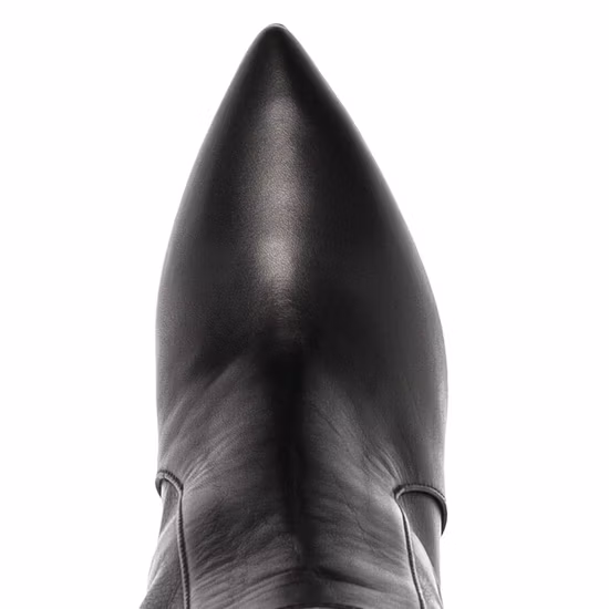 Botas femininas de tecido jeans de verão acima do joelho