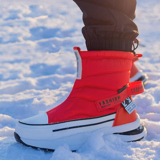 Atacado botas femininas de inverno à prova d'água sapatos quentes botas de tornozelo de inverno para mulheres