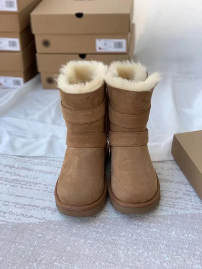 Botas de neve de lã top da Austrália David Beckham Sapatos de bota de neve Same 5788/5877